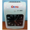 OKYO ET-6600 Time Recorder (Analog Display) FREE TIME CARD / CARD RACK PLUS INSTALLATION